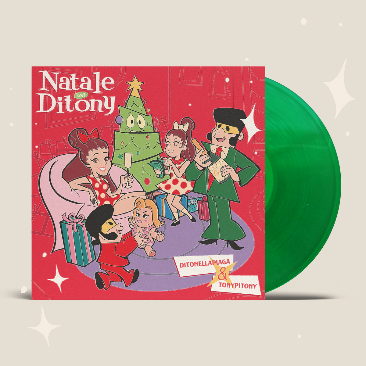 VINILONY NATALE CON DITONY - LP Colorato